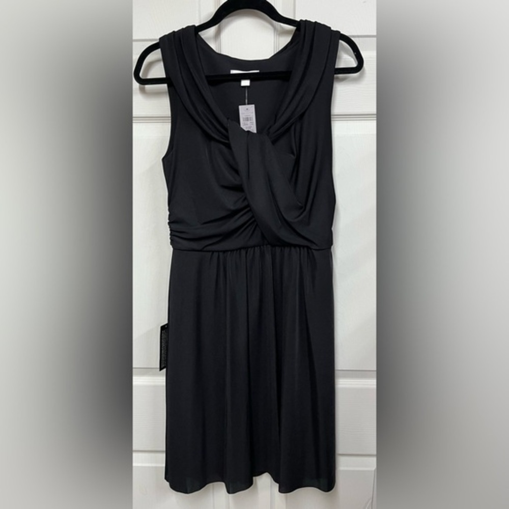 NEW Ann Taylor Draped Cowl Neck Midi Dress NWT